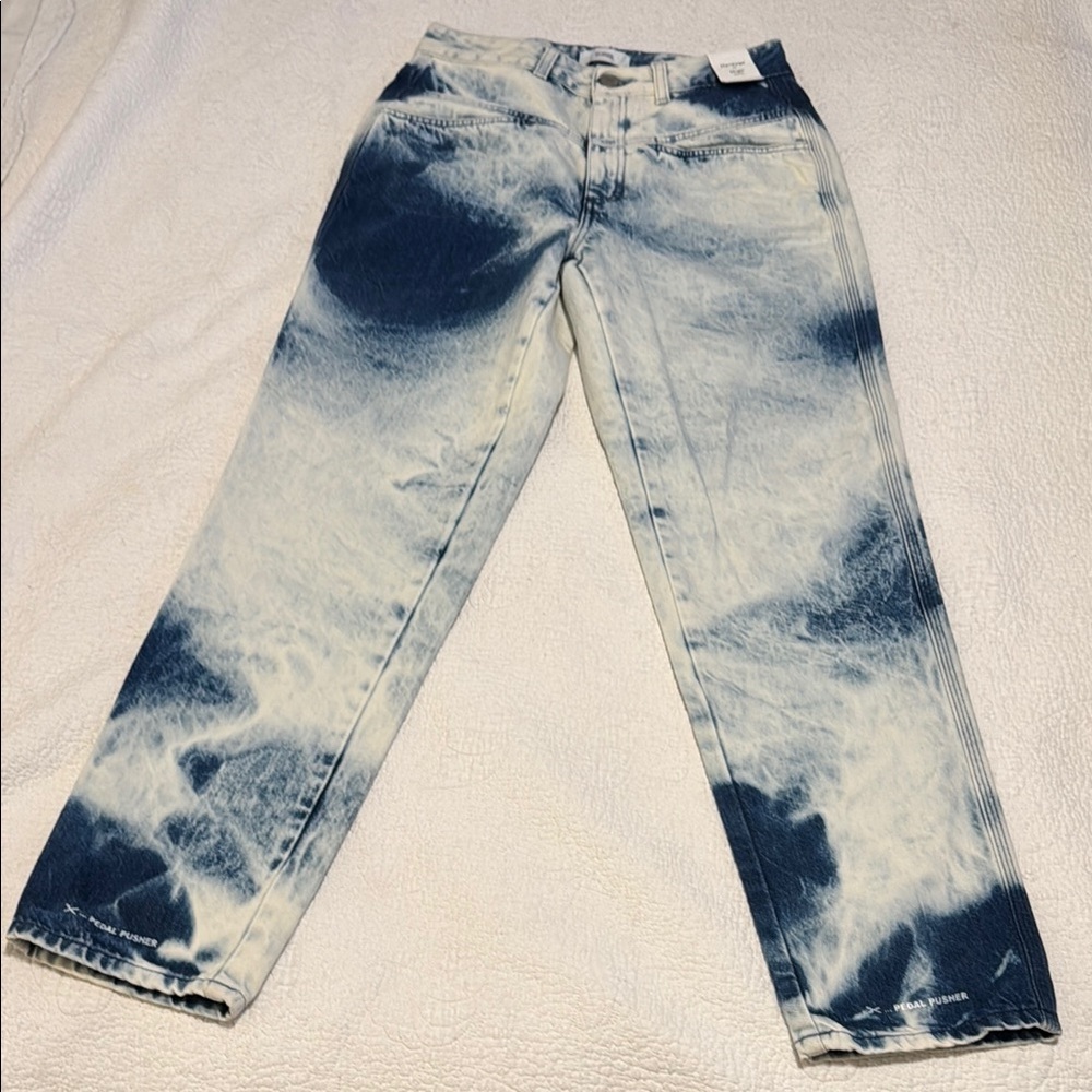 New CLOSED Acid Wash Women’s Jeans Size 42
